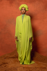 Twist Robe in Green